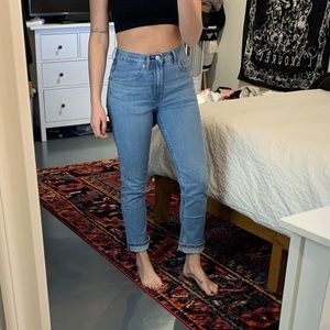 Everlane Light Wash Boyfriend Jeans